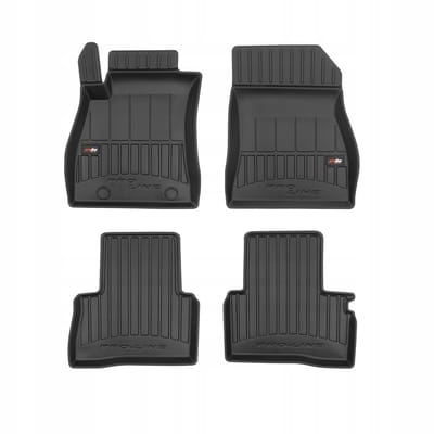 Frogum ProLine - Mattenset & Kofferbakmat - Nissan Juke I Facelift (2014-2019) - Pasvorm - Zwart