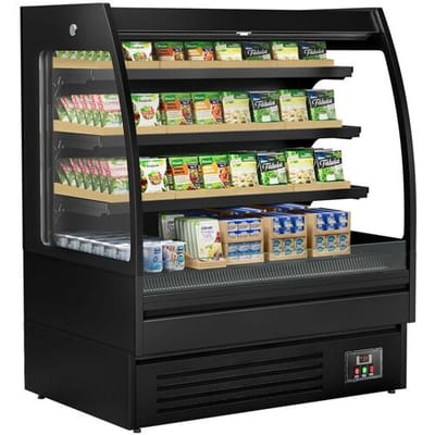 GGM Gastro Wandkühlregal - 1200mm - 380 Liter - mit 3 Ablagen