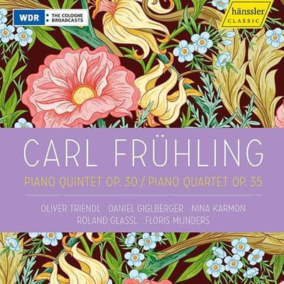 CD NINA KARMON, OLIVER TRIENDL, ROLAND - Quintette pour piano Op. 30 / Piano Quarte HC21062 Hänssler Classi 2021 Allemagne Classique Occasion