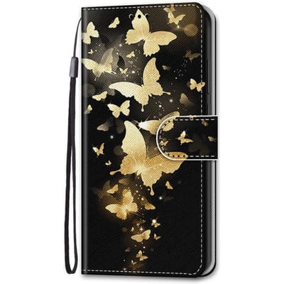A15 A16 Portemonneehoesje voor OPPO A16 CPH2269 Telefoonhoesje Schattig Geschilderd Leren Flip Coque Voor Oppo A 16 A15 A15S A16S Hoesje Funda OPPO A16