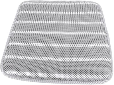 JHUBERS- Douche-zitkussen ademend - Stoelkussen - 4D-gaasdoek - Comfortabel - 45 x 45 x 3 cm - Verbeterde badervaring