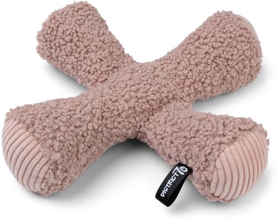 District 70 ZIGGY – Zacht Hondenspeelgoed met Pieper en Knispergeluid – Roze - Ø30 cm