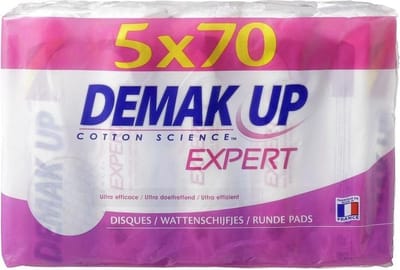 DEMAK UP Expert Katoenen Make Up Verwijderaar 350 Stuks