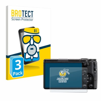 BROTECT - Screenprotector voor Ricoh GR IV 2025 / HDF - Folie Beschermfolie Beschermglas matte 3 Stuks
