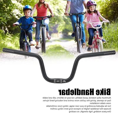 Fiets Zwaluwstuur - Fietsstuur - Comfortabel Fietsen - Sterke Aluminium Legering - 580 mm - Zwart