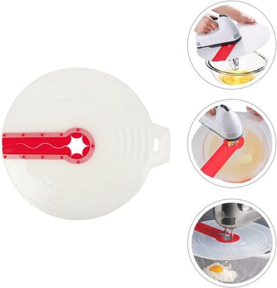 Spatdeksels - Staafmixer Splatter Guard - Spatdeksel - Spatdeksel Voor Mixer - ø 34 Cm - Garde & Klopper - Antispatdeksel Siliconen - Universele - Past Op De Meeste Staafmixer - Deksel voor Beslagkom - Voor Mixer