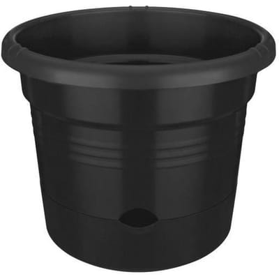ELHO Pot a tomate Green Basics - Ø 33 x 25 cm - Noir vif