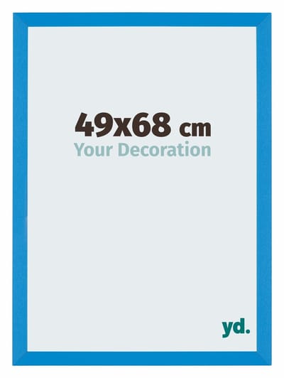 Your Decoration - Puzzellijst 49x68 cm - Helder Blauw - Puzzellijst 500-1000 stukjes - MDF Fotolijst - Mura