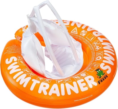 Zwemtrainer Classic - Zwemhulp Baby - Leren Zwemmen - Gepatenteerd Ontwerp - 245 x 20 cm - Oranje