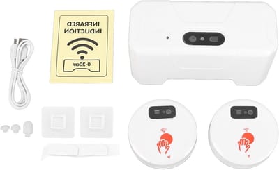 Automatische Toiletspoeling zonder Aanraken, Inductietoilet met USB Oplaadbare Sensor voor Badkamer en Hotelgebruik