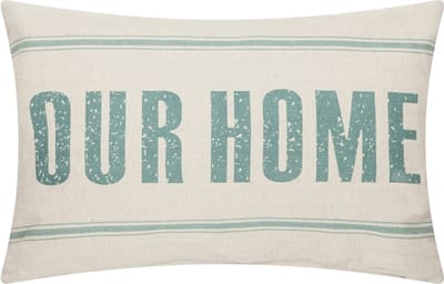 Our Home Tet Groen Kussen | X 40 | Sierkussen Voor Woonkamer Of Slaapkamer