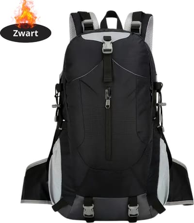 Livano Rugzak - Dames - Heren - Meisje - Jongens - Backpack - Outdoor - Zwart