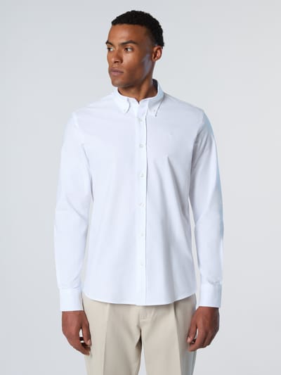 North Sails Oxford Overhemd Met geborduurd logo