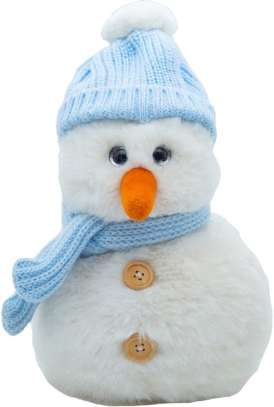 Cute since 1999 - Knuffel Sneeuwuil Vogel - Zittende Sneeuwuil Vogel Speelgoed- Baby Knuffel - 16cm
