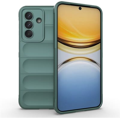 Coverup Hoesje - Geschikt voor Samsung Galaxy A37 Hoesje - Coverup Hands-On Rugged Back Cover - Groen