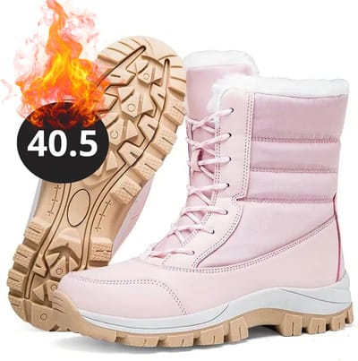 Bovista Snowboots - Sneeuwschoenen - Sneeuwboots - Dames - Wintersport - Ski - Skischoenen - Lichtgrijs - 40.5 - Laarzen