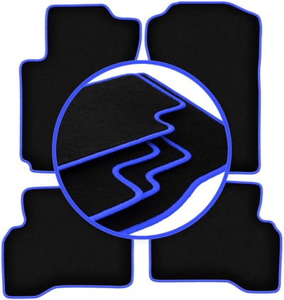 CARLUX-BLUE automatten voor: Suzuki Grand Vitara II 3-deurs (2005-2014)