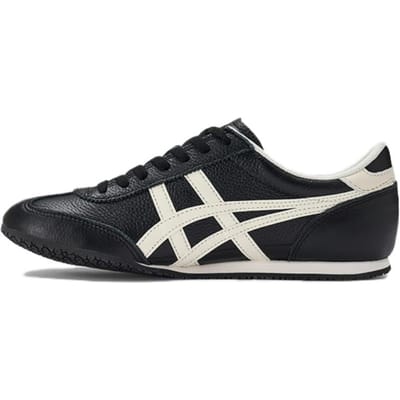 Onitsuka Tiger Machu Racer Chaussures Décontractées Confortables Polyvalentes Antidérapantes Durables Coupe Basse Baskets Unisexe Noir Blanc 1183B770-002 44 black