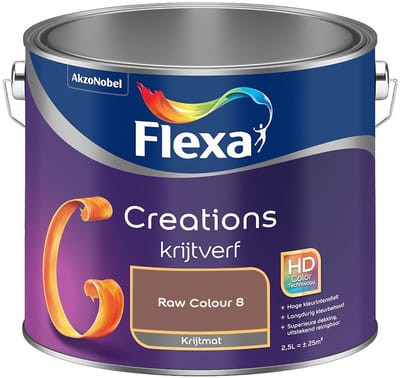 Flexa - Creations Muurverf Krijt - Raw Colour 8 - Mengverf - 2,5 L