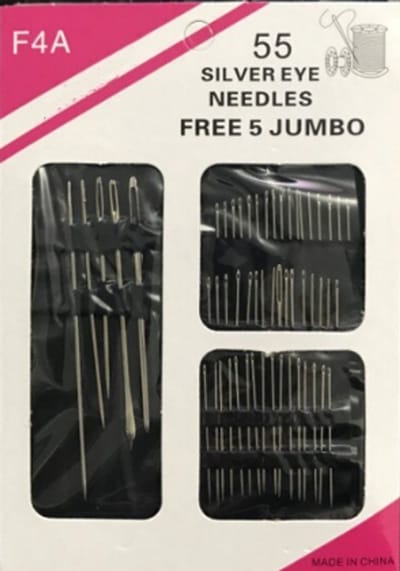 WoodR Set van 55 stuks rvs Naainaalden .55 Stks/set Rvs Naalden Naaien Pinnen Set Voor Thuis Diy Ambachten Huishoudelijke Verschillende