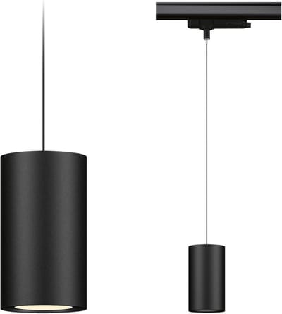 Paulmann 96602 ProRail3 Pendulum Kratos 10W 3000K Zwart Metaal 50° Aan/Uit