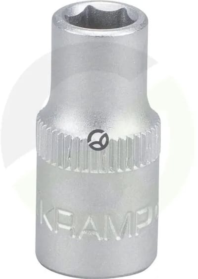Kramp Dopsleutel 1/4" 6-kant 1/4" - 18060061060KR, 8716106863785 | Aandrijfprofiel: Vierkant | Aandrijfmaat: 1/4 in | Bevestigingsprofiel: 6-kant | Krachtdop: Nee | Lange uitvoering: Nee | Type maatvoering: Inch | Lengte: 25 mm | Bledbreedte: 11 mm |