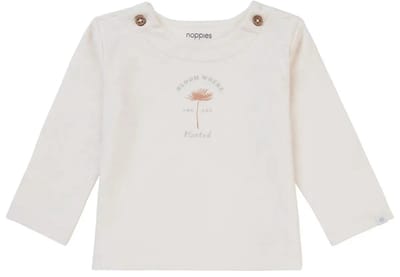 Noppies Unisex Tshirt Madison Lange Mouwen Pristine - 50
