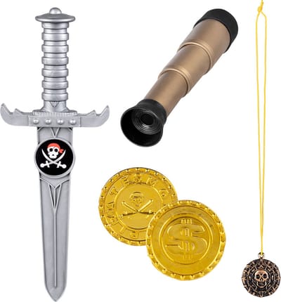 Boland - Set Piratenaccessoires - Kinderen - Jongens en meisjes - Piraat - Piraten