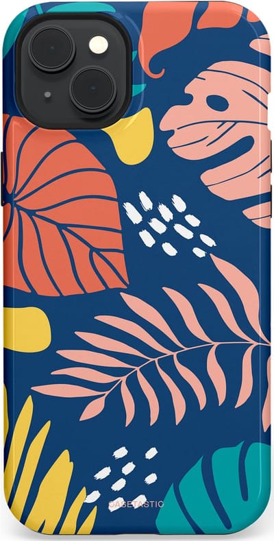 Casetastic Hoesje Geschikt voor Apple iPhone 15 Plus Magsafe - Stijlvolle Beschermende Duo-layer Case - Zwoele avond