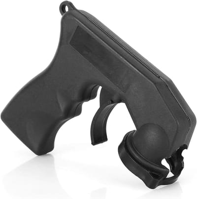 Spuitpistool voor verf, ergonomisch ontwerp met losse handgreep en kunststof adapter voor optimale controle en precisie
