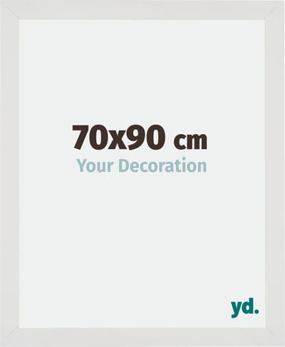 Your Decoration - Fotolijst 70x90 cm - MDF - Wit Mat - Mura