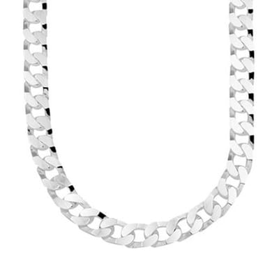 YO&NO - Ketting - Zilver - Gourmet - Geslepen - 6,5 mm -  60 cm - Zilver 925