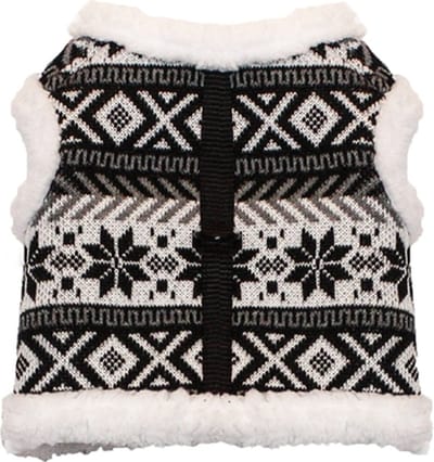 Croci hanko hondenjas met vestelbaar tuig noorse print (42-55 CM)