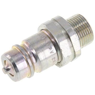 Stalen DN 12.5 Hydraulische Koppeling Insteeknippel 14 mm S Knelring ISO 7241-1 A/8434-1 D 20.5mm