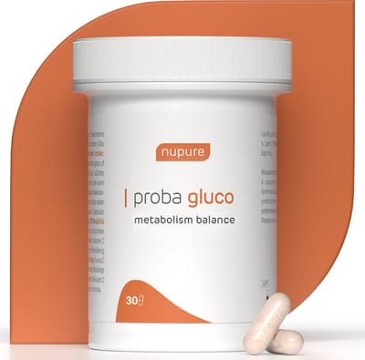 Nupure Proba Gluco Metabolism Balance - Met Reducose® voor het behoud van een evenwichtige koolhydraatstofwisseling* - 30 capsules