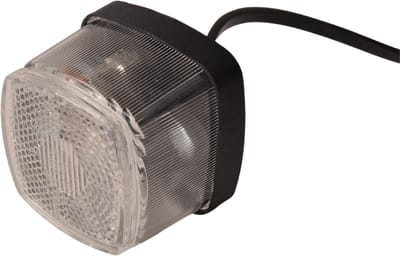 Aspock Squarepoint - wit - 150 cm DC kabel