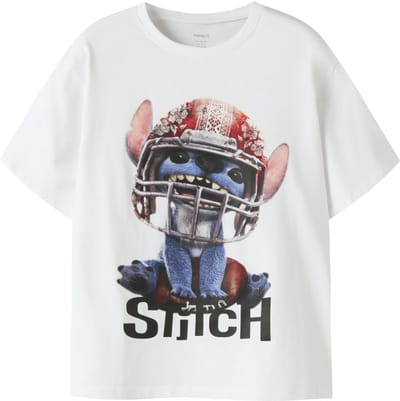 NAME IT - NKMJULIX STITCH SS NREG TOP NOOS WDI - Jongens - T-shirts