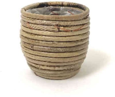 Van der leeden - Rotan ronde mand stripe