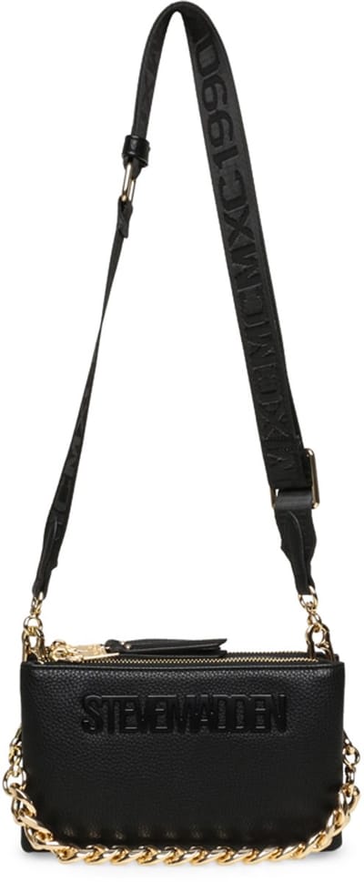 Steve Madden Bnicco Crossbodytas Kleine Dames - Imitatieleer - Zwart