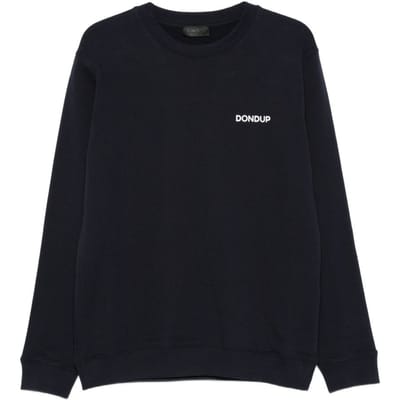 Dondup Blauw sweatshirt man logo