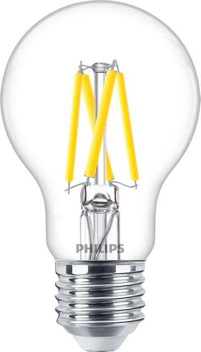 Philips MASTER LEDbulb E27 Peer Filament Helder 3.4W 470lm - 922-927 Dim To Warm | Beste Kleurweergave - Dimbaar - Vervangt 40W