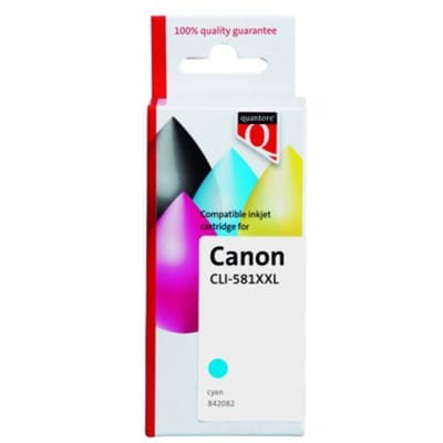 Inktcartridge Quantore alternatief tbv Canon CLI-581XXL blauw