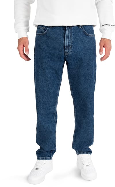 WOTEGA Heren Jeans Thor – Loose Fit – Denim – Donkerblauw – 5-pocket