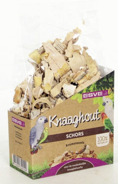 Esve Knaaghout Schors Vogels - Vogelsupplement - 120 g