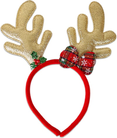 Kerst diadeem Rendier Diadeem Kerstdiadeem Kersthaarband Voor Kinderen Voor Vrouwen En Volwassenen – 1 Stuk