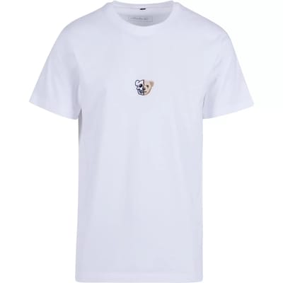 Mister Tee - Skull Bear Heren T-shirt - XS - Wit