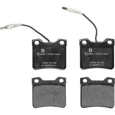 Remblokset DELPHI LP667, achter