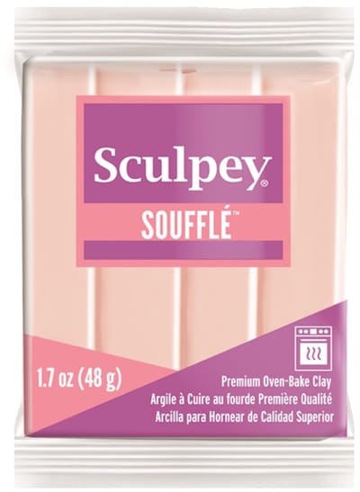 Souffle almond rose klei 48 gr - Sculpey