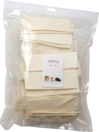 Petstyle Living Gepofte Runderhuid Chips - Hondensnacks - 1 kg