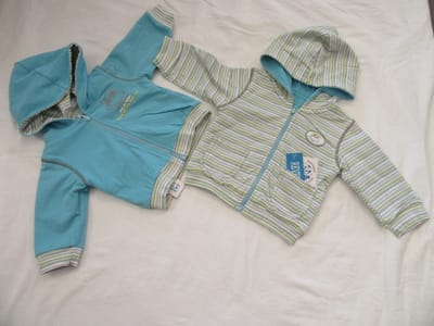 dirkje , jongens , gilet , blauw of streep , omkeerbaar ,  3 maand 62